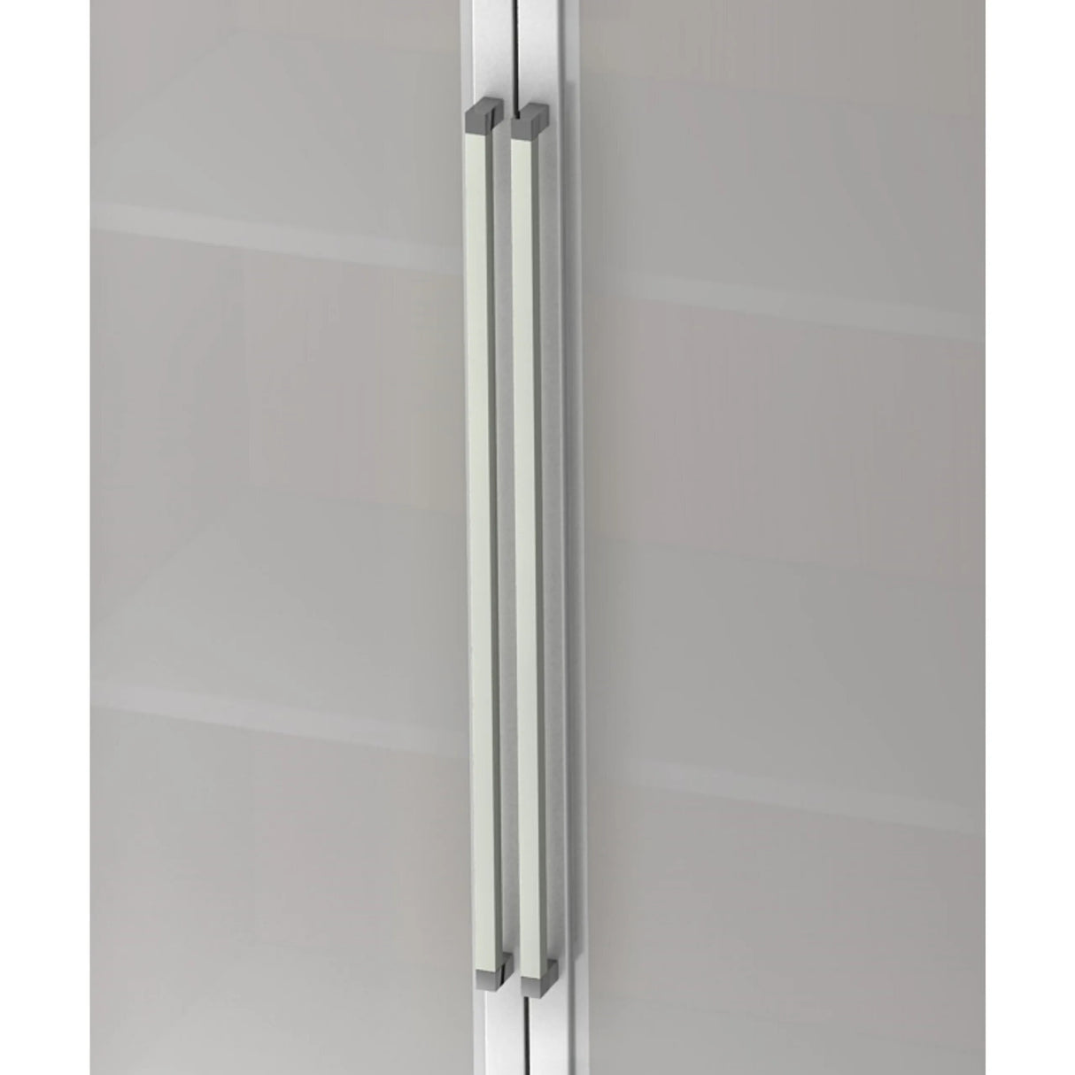 Chromgriff aus Metall in Grau-Silber des Möbelstücks SIGNA G 7100G von hjh OFFICE PRO
