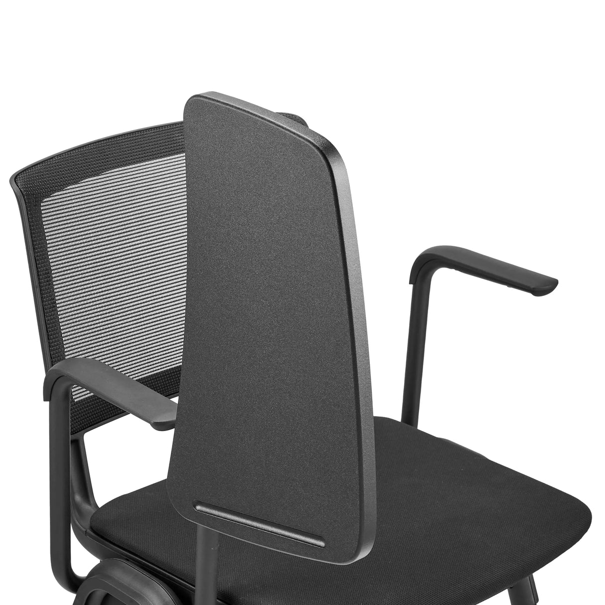 Schwarzes Schreibtablett des Schreibtabletts MEET WA von hjh OFFICE