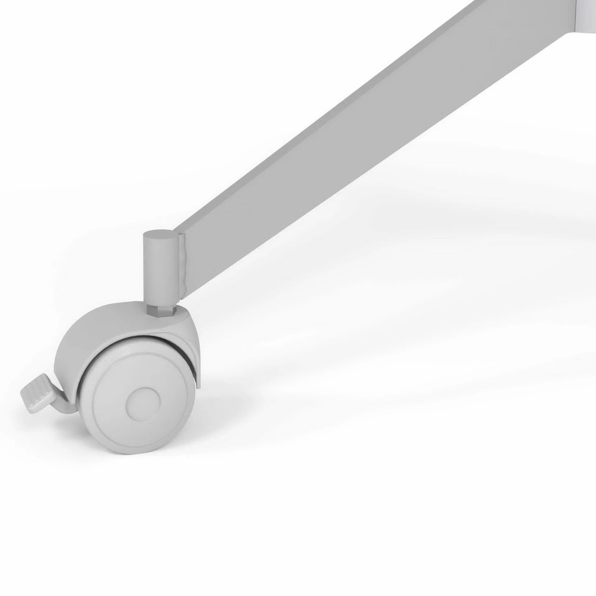 Lenkrolle mit Feststellbremse des Konferenztisches KALA 16 von hjh OFFICE PRO
