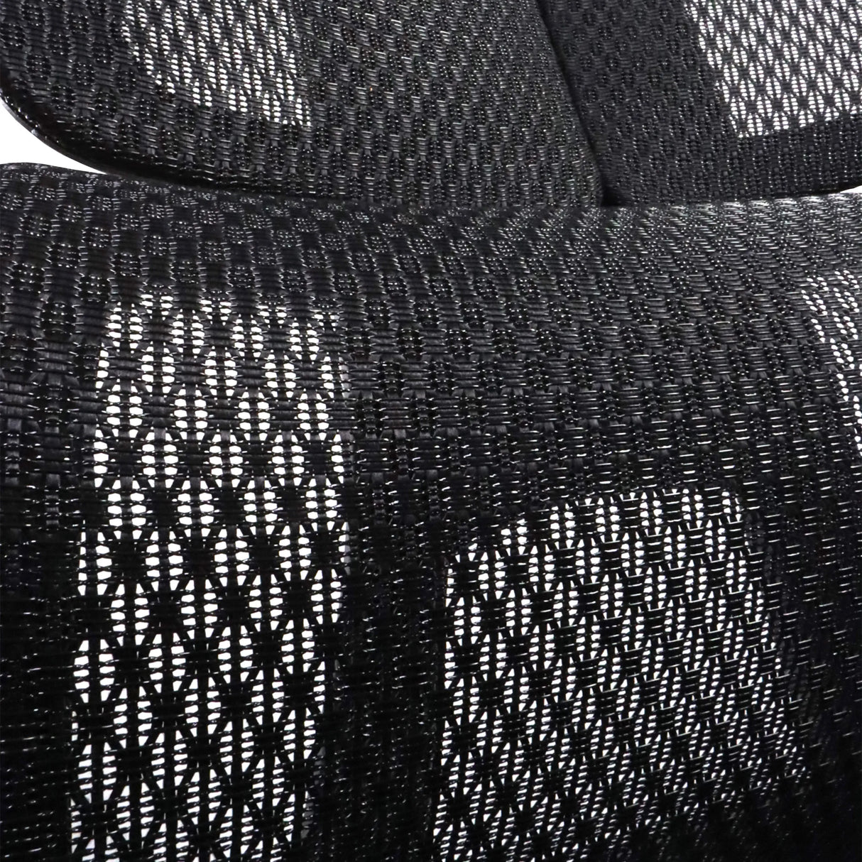 Schwarzes Nylon-Netzgewebe des Profi-Bürostuhls Ergo U2 Pro3 von hjh OFFICE