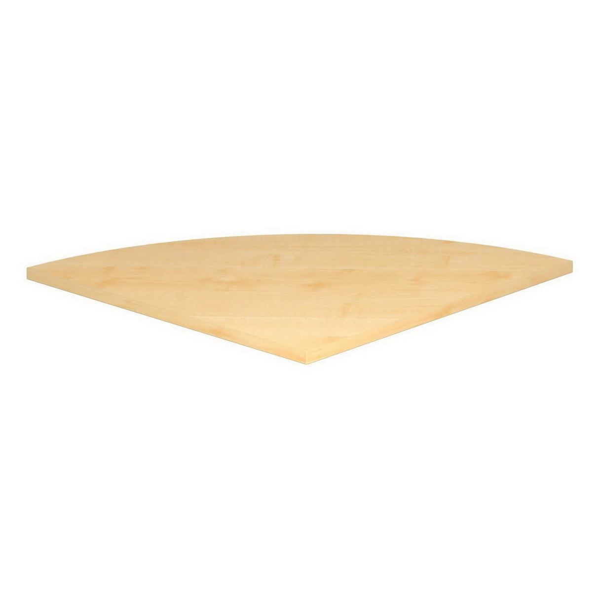 Runder Eckwinkel 80 x 80 mm in Ahorn der Serie HILO HE90 / HE91 von hjh OFFICE PRO