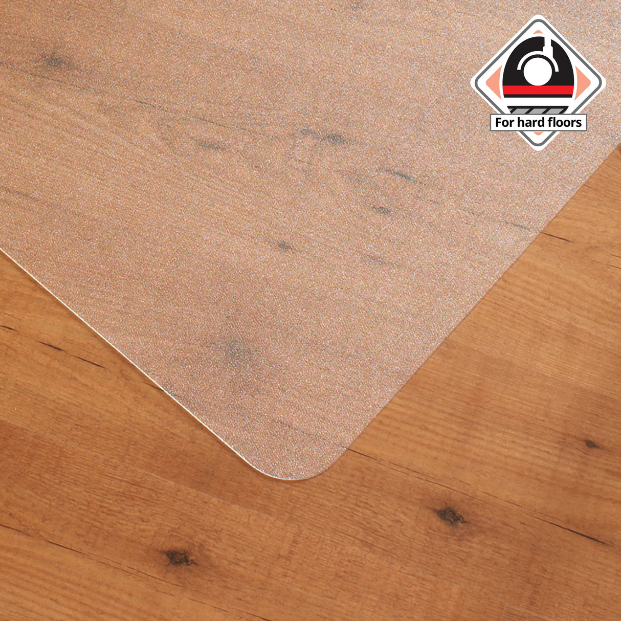 Transparente Polycarbonat-Bodenschutzmatte ULTIMAT II für Hartböden von Floortex