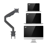 Monitorhalterung VM-MG1S in Schwarz für Bildschirmgrößen von 15 bis 42 Zoll von hjh OFFICE