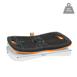 Maßzeichnung des Balance Boards ACTIV mit 50 x 30,5 cm und einer Traglast von 150 kg von hjh OFFICE