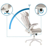 Verstellmechanismen des Home-Office-Bürostuhls VENDO W mit 90° Neigung von hjh OFFICE