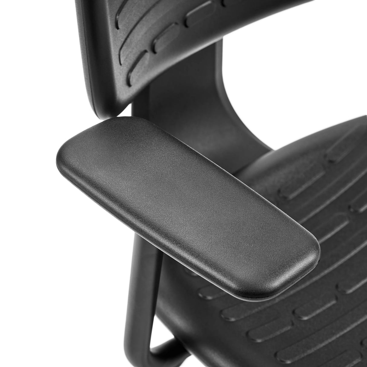 Schwarze Armlehne des Counterstuhls TOP WORK B1 von hjh OFFICE