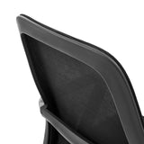 Schwarze Netzrückenlehne des Homeoffice-Bürostuhls Explorer von MyBuero