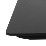 Strukturierte schwarze Tischplatte des elektrisch höhenverstellbaren Schreibtisches STAND CARBON von hjh OFFICE