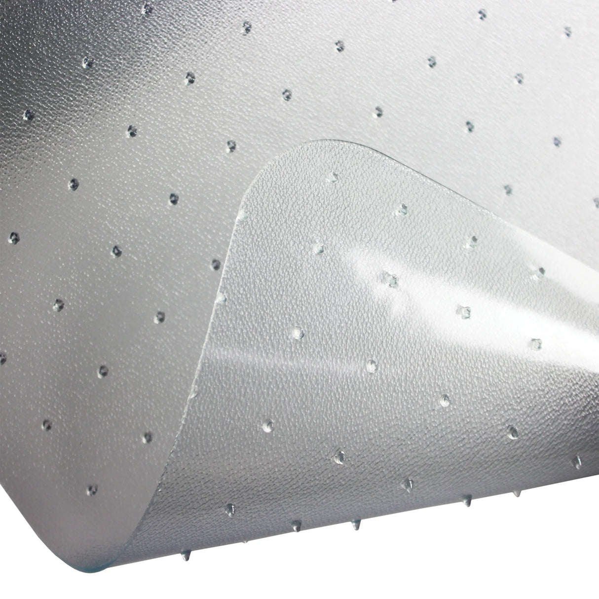 Transparente Polycarbonat-Oberfläche der Bodenschutzmatte ULTIMAT II für Teppichböden von Floortex