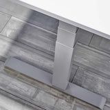 Elektrisch höhenverstellbares Gestell des Schreibtischs XDKB 19 W in Weiß von hjh OFFICE PRO