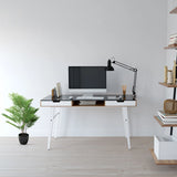 Kunstpflanze ARECA in grüner Farbe mit schwarzem Topf von hjh OFFICE