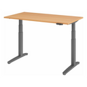 XBHM 14 GG | 140x80 | Schreibtisch elektrisch höhenverstellbar