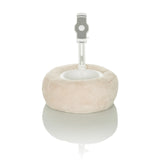 Beige Handy- und Tablet-Halterung COMFILAP II mit plüschigem Ringpolster von hjh OFFICE – 360-Grad-Ansicht (Frontansicht 0°)