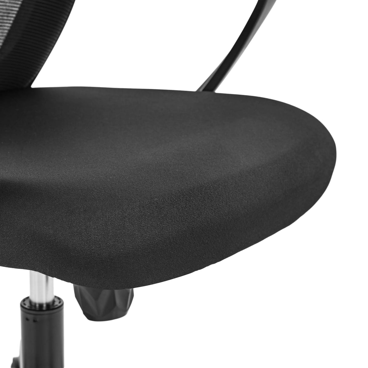 Schwarze Sitzfläche des Home-Office-Bürostuhls Explorer von MyBuero