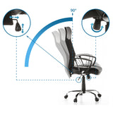Verstellmechanismen für die Rückenlehne des Homeoffice Chefsessel ARTON 20 von hjh OFFICE