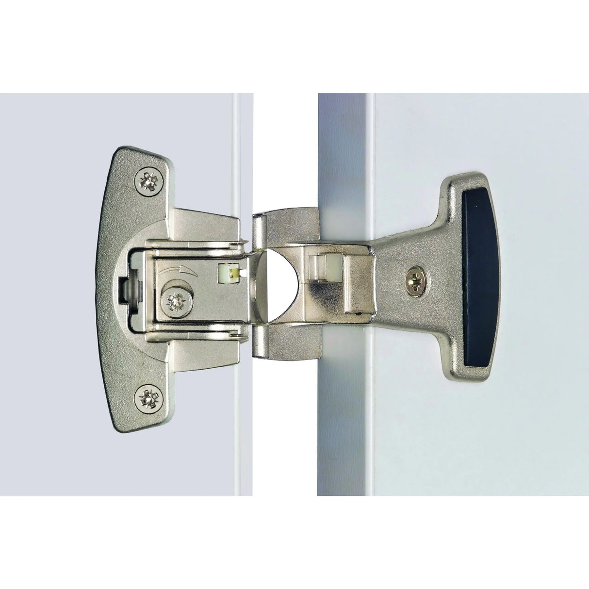 Metall-Türscharnier der Serie SIGNA G SIGNA G 7100G in Chrom-Optik von hjh OFFICE PRO