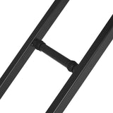 Schwarze Verbindungsstrebe des Gestells Worktime Lift von hjh OFFICE