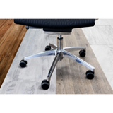 Fünfstrahlkreuz mit schwarzen Stuhlrollen 5x ROLO No-Noise 11mm/75mm für Hartböden von hjh OFFICE