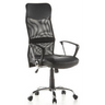 Schwarzer Homeoffice Chefsessel ARTON 20 mit Netzrückenlehne und Armlehnen von hjh OFFICE