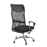 Home-Office-Chefsessel Stryka Net mit Netzstoff-Rückenlehne in Schwarz auf Sternfuß von hjh OFFICE