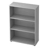 Graues Regal BETA 4500 mit drei Einlegeböden und einer Breite von 80 cm von hjh OFFICE PRO