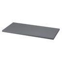 Graphitfarbener Fachboden BETA 9 mit einer Breite von 80 cm von hjh OFFICE PRO