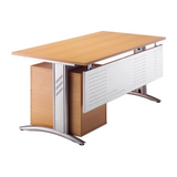 Silberne Sichtblende des Zubehörs SI S von hjh OFFICE PRO