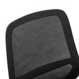 Schwarze Netzrückenlehne des Homeoffice-Bürostuhls Explorer von MyBuero
