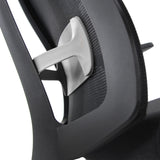 Rückenlehnen-Mechanismus des Profi-Bürostuhls KODIAK in Schwarz von hjh OFFICE