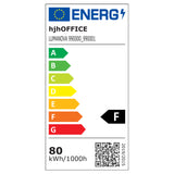 ENERG hjh OFFICE LUMANOVA 990000_990001 A B C D E F G F 80 kWh/1000h 2019/2015