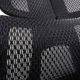 Schwarzes Nylon-Netzgewebe des Profi-Bürostuhls Ergo U2 Pro3 von hjh OFFICE