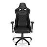 Schwarzer Gamingstuhl GAMEBREAKER SX 04 mit Steppmuster und Armlehnen von hjh OFFICE