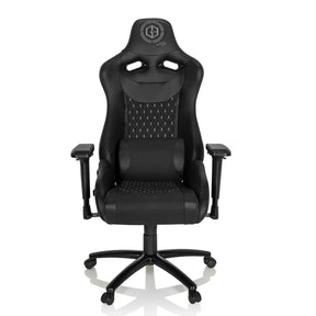 Schwarzer Gamingstuhl GAMEBREAKER SX 04 mit Steppmuster und Armlehnen von hjh OFFICE