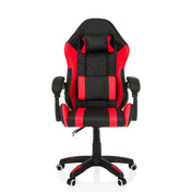 Gamingstuhl GAMEBREAKER W02 in Schwarz-Rot mit Nackenstütze und Armlehnen von MyBuero