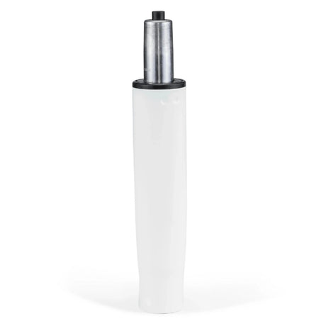 Weiße Gasfeder GF-L mit metallischem Kolbenstempel von hjh OFFICE