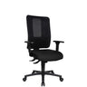 Profi-Bürostuhl HJH WORK PRO in Schwarz mit Netzrückenlehne und Armlehnen von Topstar
