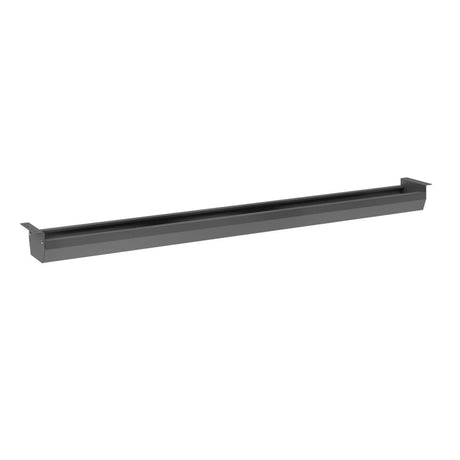 Horizontaler Kabelkanal KC G in Graphit mit einer Länge von 180 cm von hjh OFFICE PRO