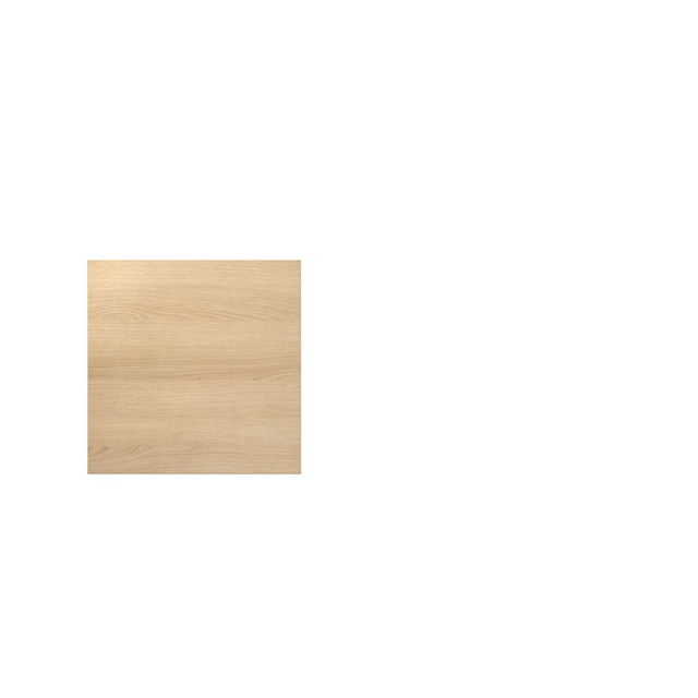 Quadratischer Schreibtisch KONTOR KP 8 in Eicheoptik mit einer Tischplatte von 80 x 80 cm von hjh OFFICE PRO