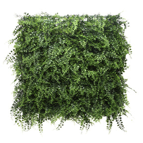 Grüne Pflanzenmatte LEAFLUXE 2 mit dichten, kleinen Blättern von hjh LIVING