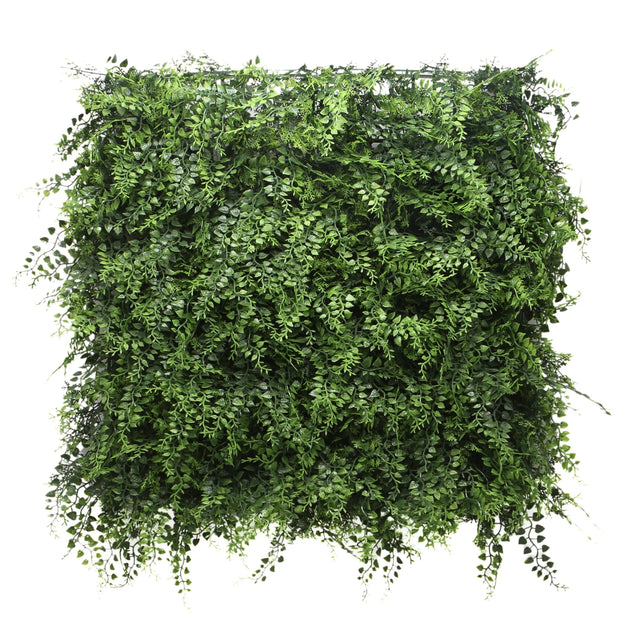 Grüne Pflanzenmatte LEAFLUXE 2 mit dichten, kleinen Blättern von hjh LIVING