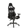 Gamingstuhl LEAGUE PRO in Schwarz-Weiß mit integrierter Kopfstütze und Armlehnen von hjh OFFICE