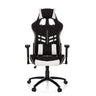 Gamingstuhl LEAGUE PRO I in Schwarz-Weiß mit integrierter Kopfstütze und Armlehnen von hjh OFFICE
