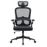 Profi-Bürostuhl MC102C-M101 in Schwarz mit Netzrückenlehne und Kopfstütze von Sihoo
