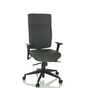 Profi-Bürostuhl PRO-TEC 300 in Anthrazit mit Armlehnen und fünf Rollen von hjh OFFICE