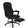 Schwarzer Homeoffice Chefsessel RELAX CL190 mit integrierter Fußstütze und Armlehnen von MyBuero