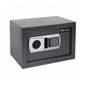 Anthrazitfarbener Tresor Safe Compact Basic mit Digital-Tastatur und Drehgriff von hjh OFFICE