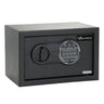 Schwarzer Tresor SAFE COMPACT III mit elektronischem Tastenschloss und Drehgriff von hjh OFFICE