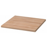 Tischplatte SIGNA 6004 aus hellem Nussbaumholz mit natürlicher Maserung von hjh OFFICE PRO