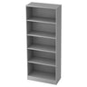 Graues Regal SIGNA B 6000 mit fünf Einlegeböden und offenem Design von hjh OFFICE PRO