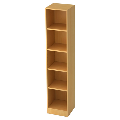 Offenes Regal SIGNA B 6040 aus hellem Buchenholz mit vier Regalböden von hjh OFFICE PRO
